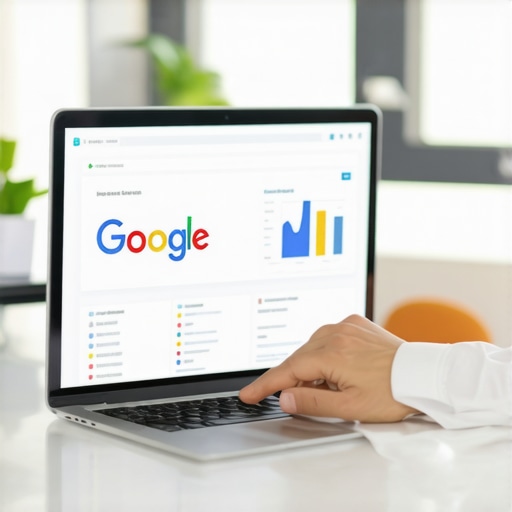 Digital marketer fixing Google My Business profile in an urgent local SEO situation