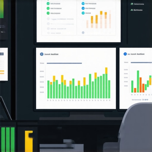A desk with SEO dashboards, citation management, and review monitoring tools for local SEO