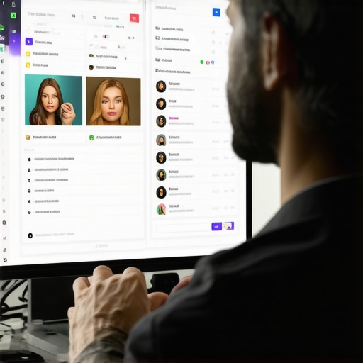 SEO specialist analyzing GMB profiles for ranking strategies.