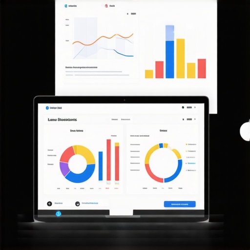 Screenshot of local SEO analytics dashboard showing GMB ranking metrics