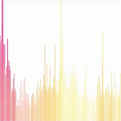 Graph depicting peak social media engagement times for local businesses